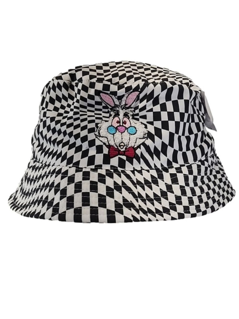 Alice in Wonderland Checkered Bucket Hat